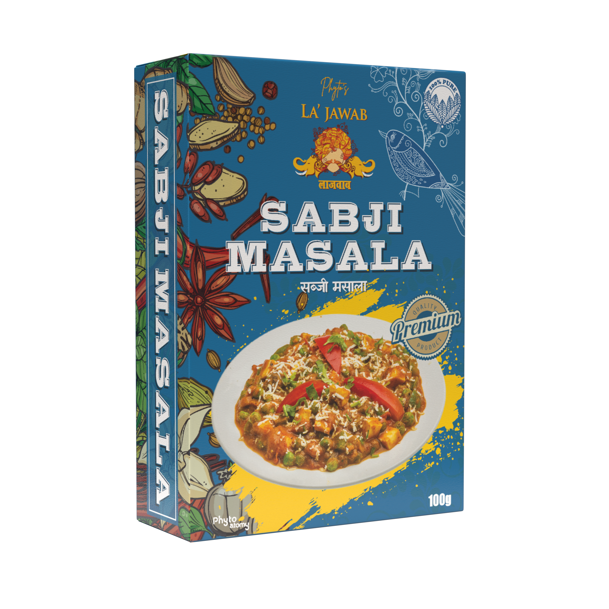 Lajwab Sabji Masala 100g (F&00248) 